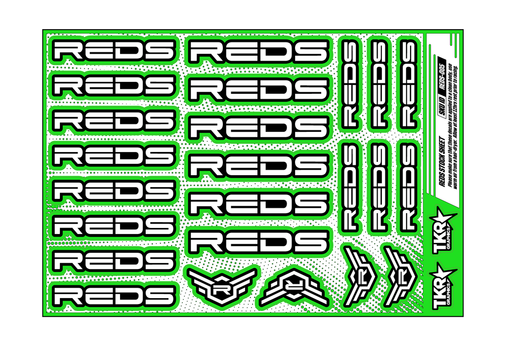 REDS A5 STOCK SHEET