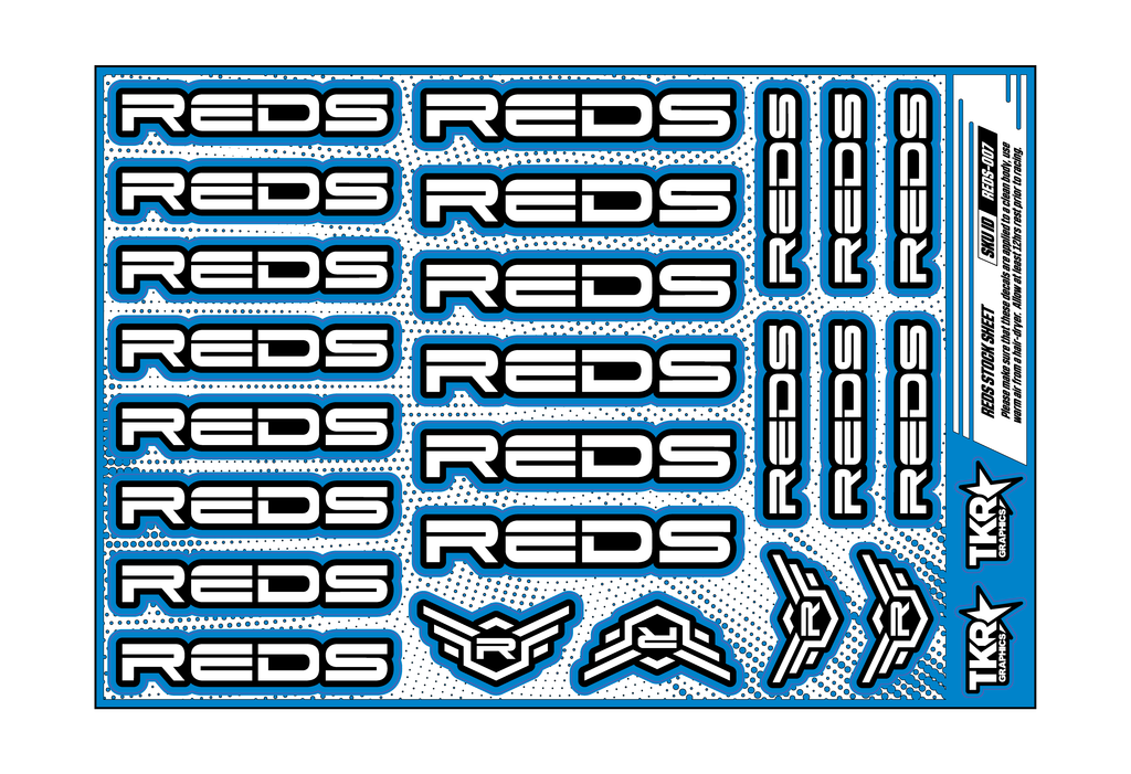 REDS A5 STOCK SHEET