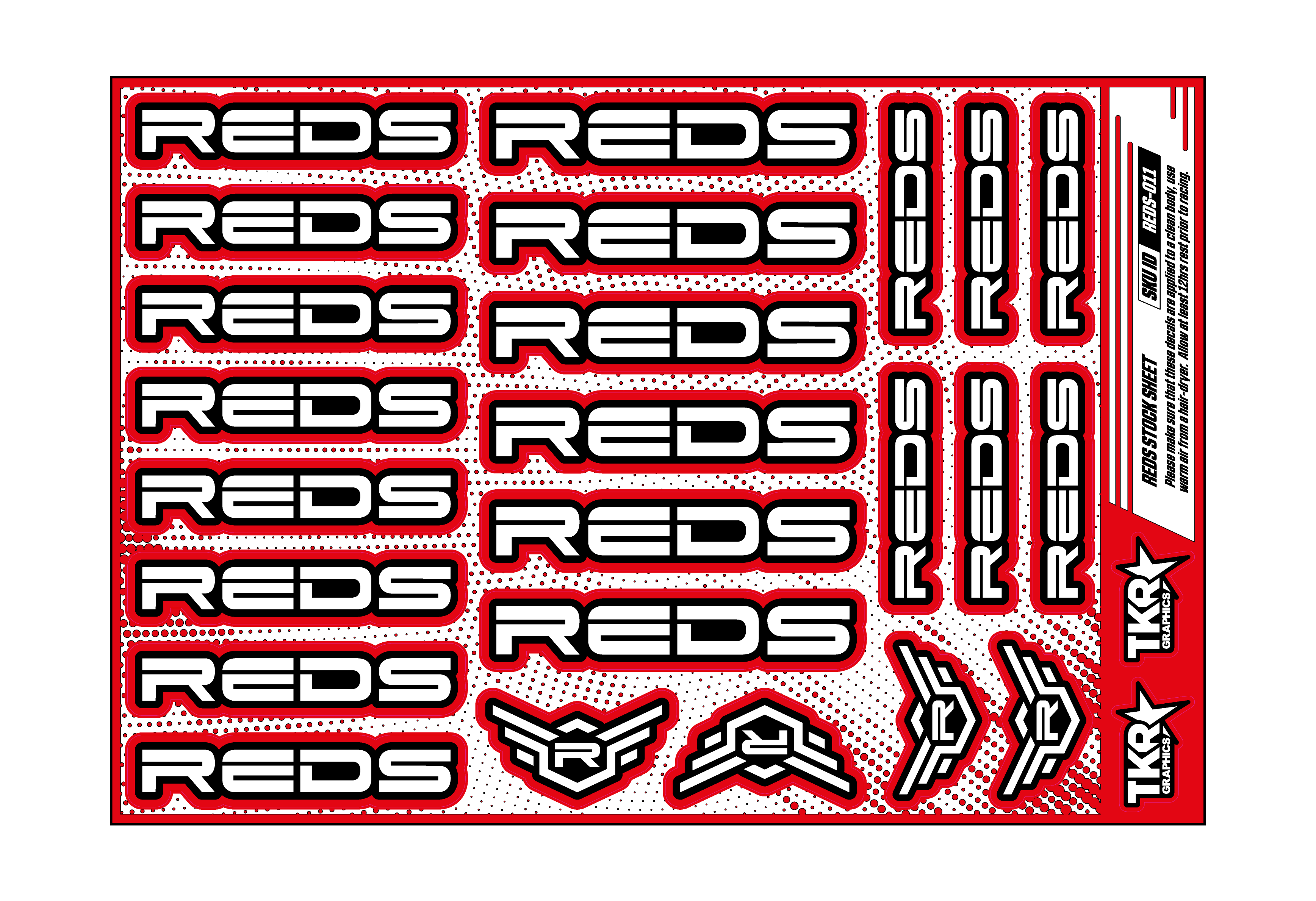 REDS A5 STOCK SHEET