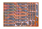 HOLOGRAPHIC REDS A5 STOCK SHEET