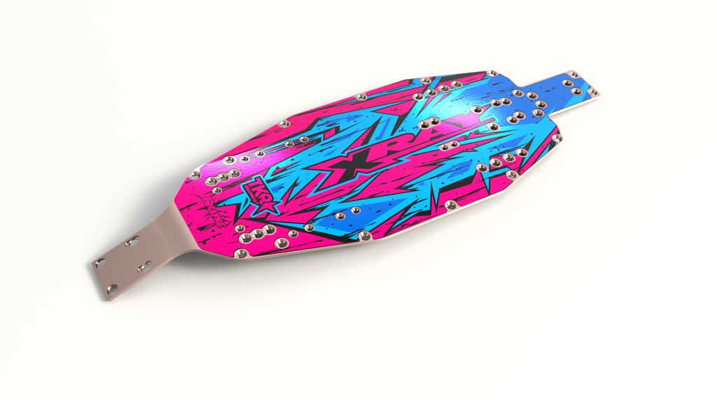 TEAM XRAY XB2C 2026 (321124) CHASSIS PROTECTOR SKIN