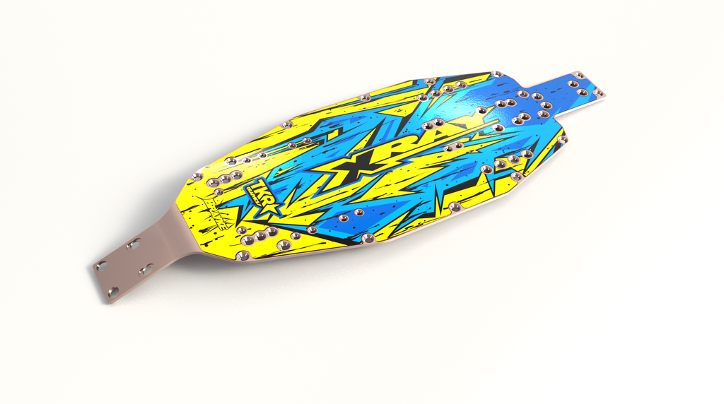 TEAM XRAY XB2C 2026 (321124) CHASSIS PROTECTOR SKIN