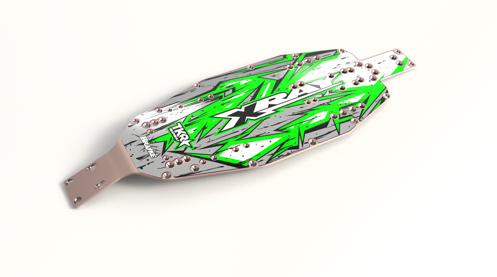 TEAM XRAY XB2C 2026 (321124) CHASSIS PROTECTOR SKIN