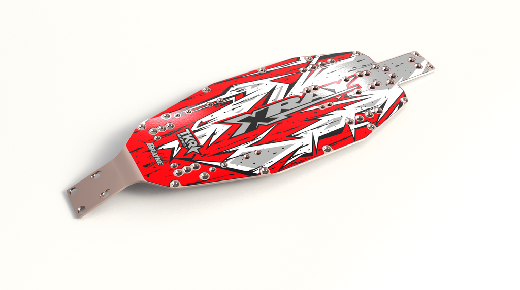 TEAM XRAY XB2C 2026 (321124) CHASSIS PROTECTOR SKIN