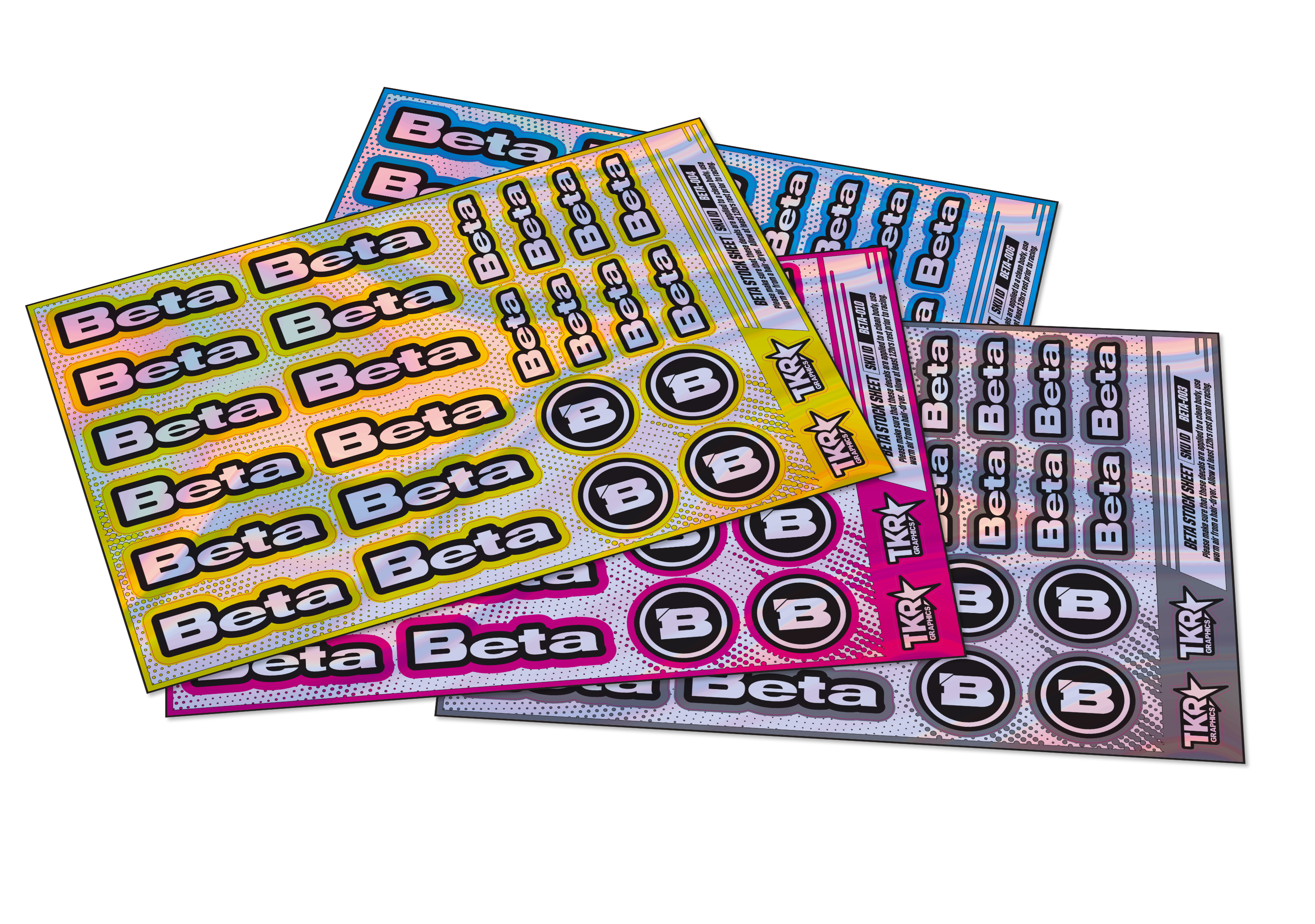HOLOGRAPHIC BETA A5 STOCK SHEET