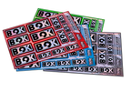 HOLOGRAPHIC BLOK A5 STOCK SHEET