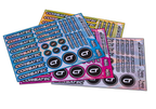 HOLOGRAPHIC CORSATEC A5 STOCK SHEET