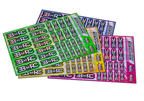 HOLOGRAPHIC EBRC A5 STOCK SHEET