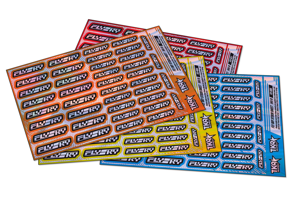 HOLOGRAPHIC FLYSKY A5 STOCK SHEET