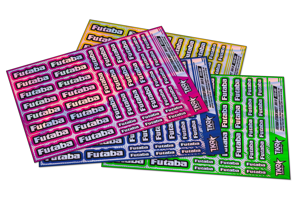 HOLOGRAPHIC FUTABA A5 STOCK SHEET