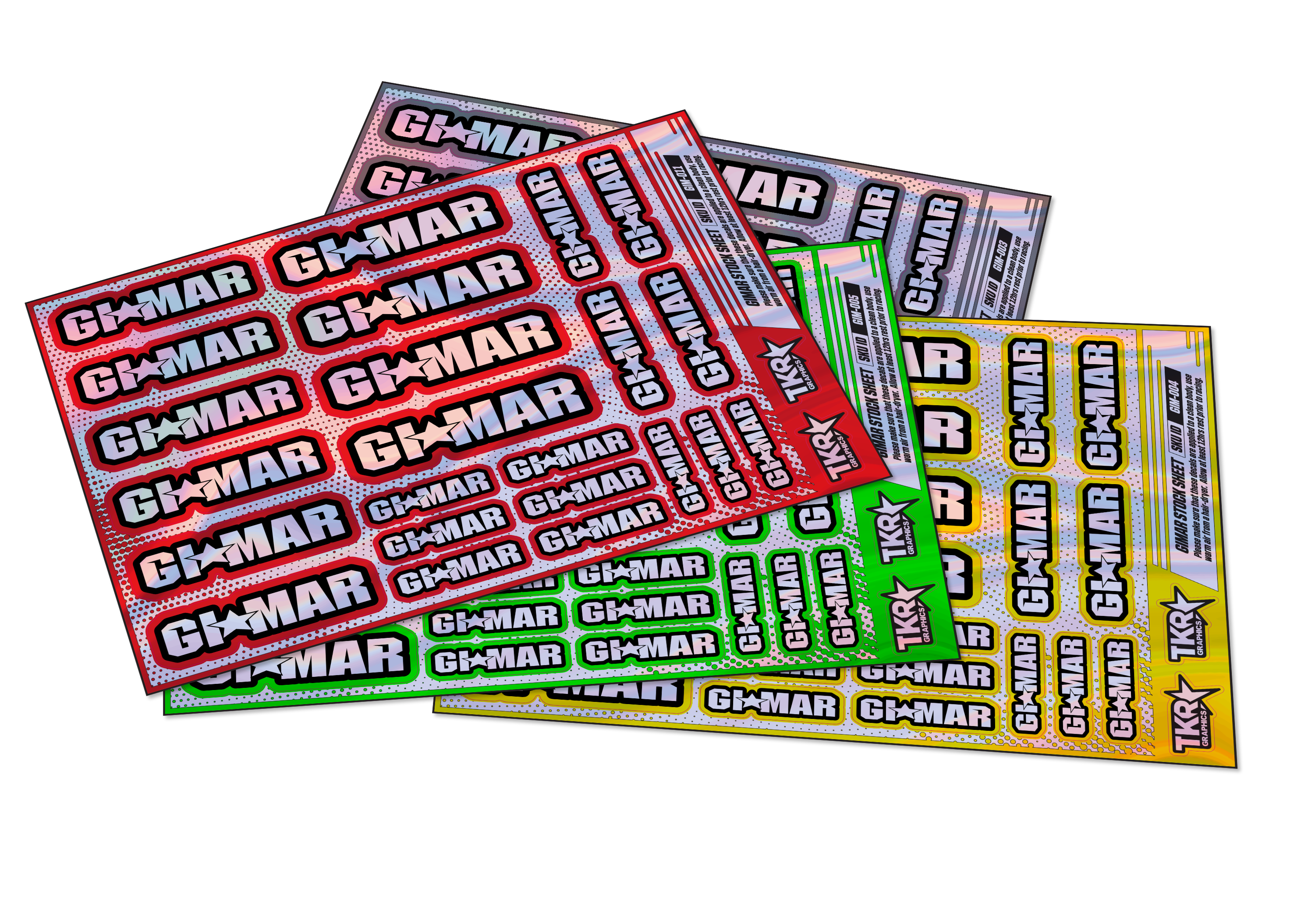 HOLOGRAPHIC GIMAR A5 STOCK SHEET