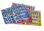 HOLOGRAPHIC HB RACING A5 STOCK SHEET