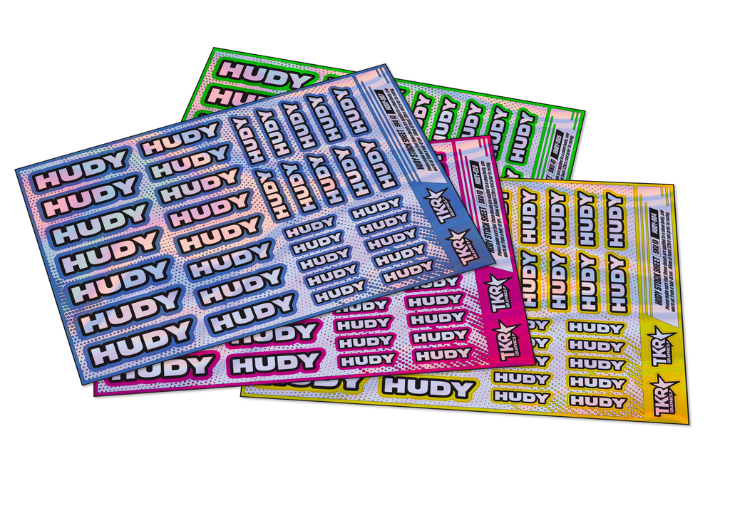 HOLOGRAPHIC HUDY A5 STOCK SHEET