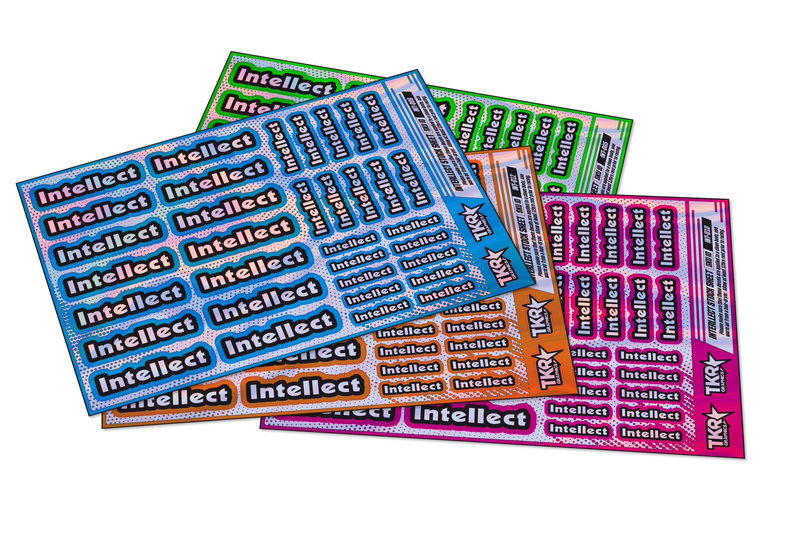 HOLOGRAPHIC INTELLECT A5 STOCK SHEET