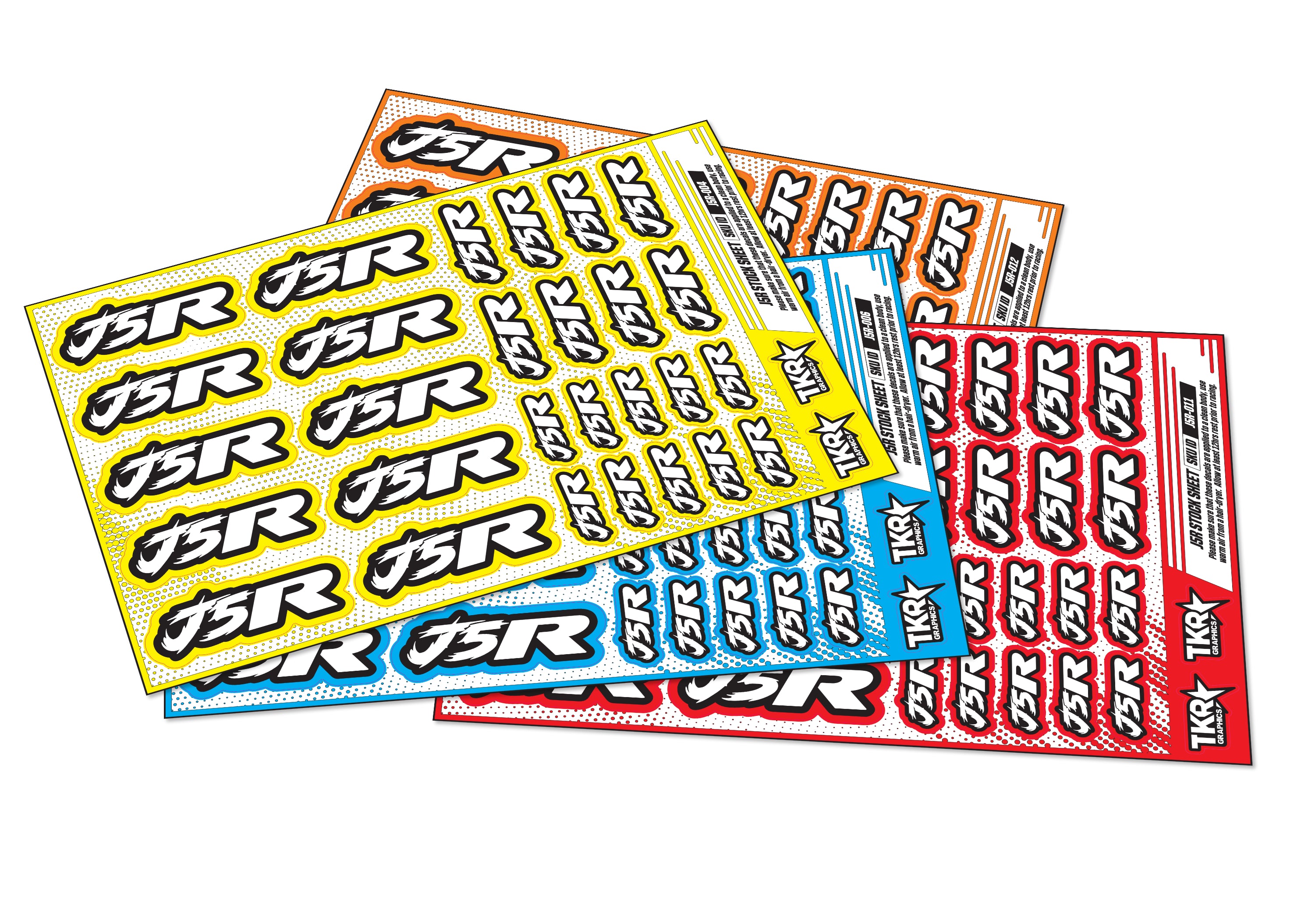J5R A5 STOCK SHEET