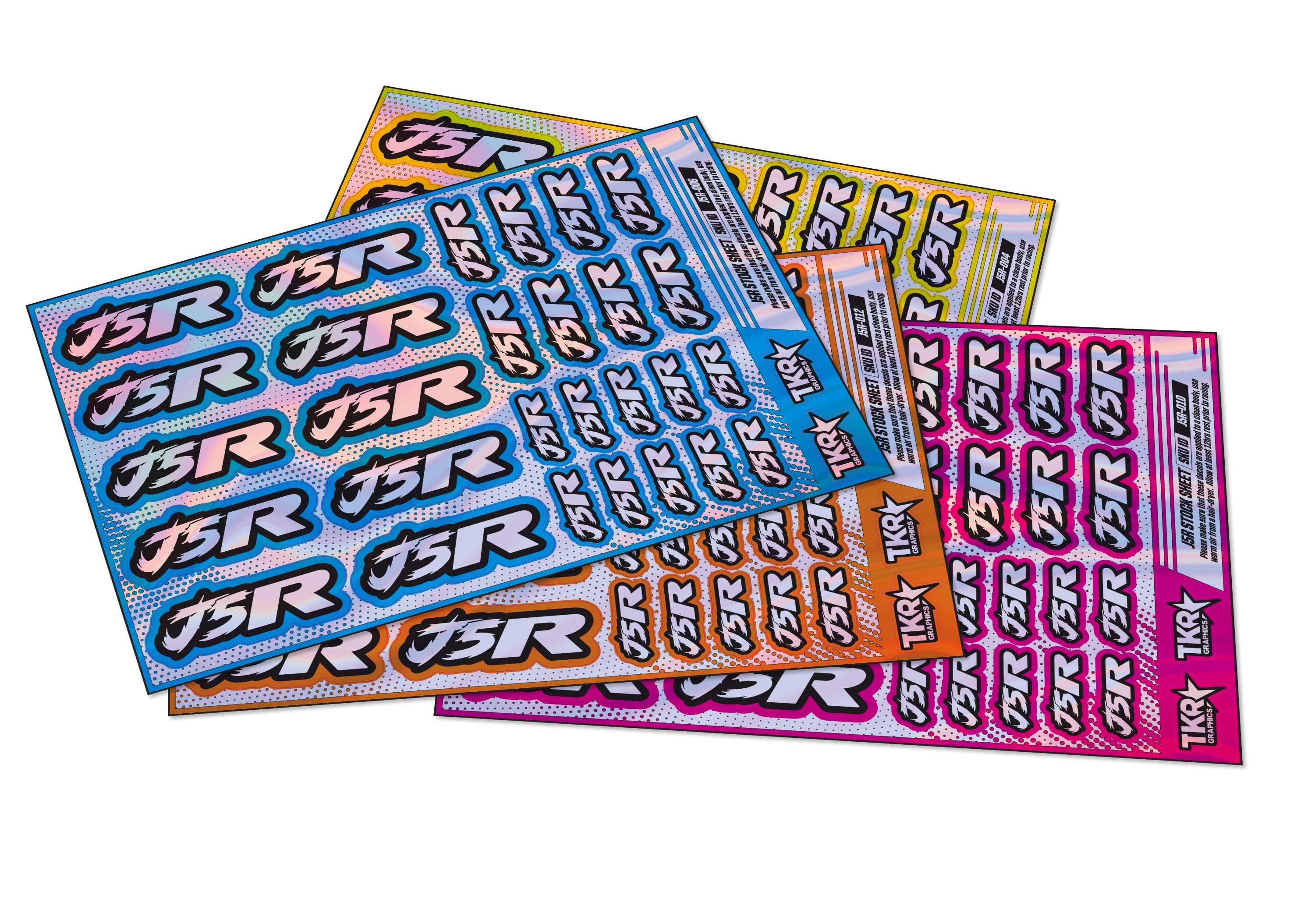 HOLOGRAPHIC J5R A5 STOCK SHEET