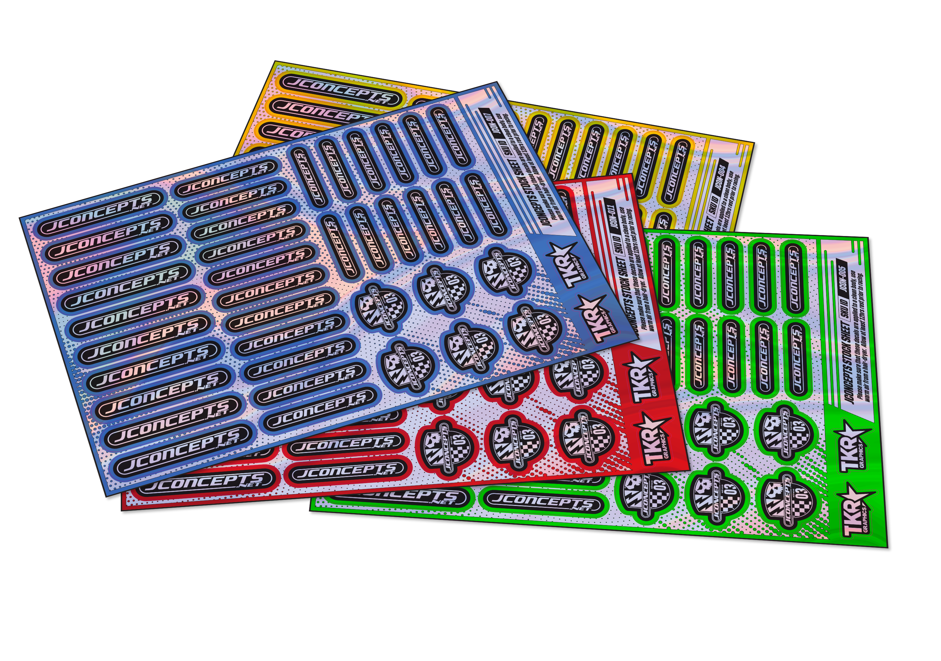 HOLOGRAPHIC JCONCEPTS A5 STOCK SHEET