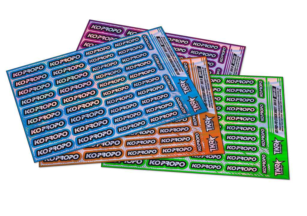 HOLOGRAPHIC KO PRO-PO A5 STOCK SHEET