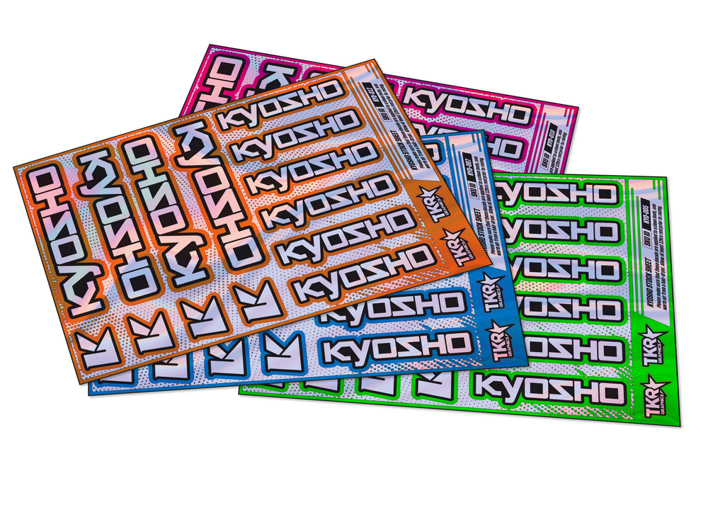 HOLOGRAPHIC KYOSHO A5 STOCK SHEET