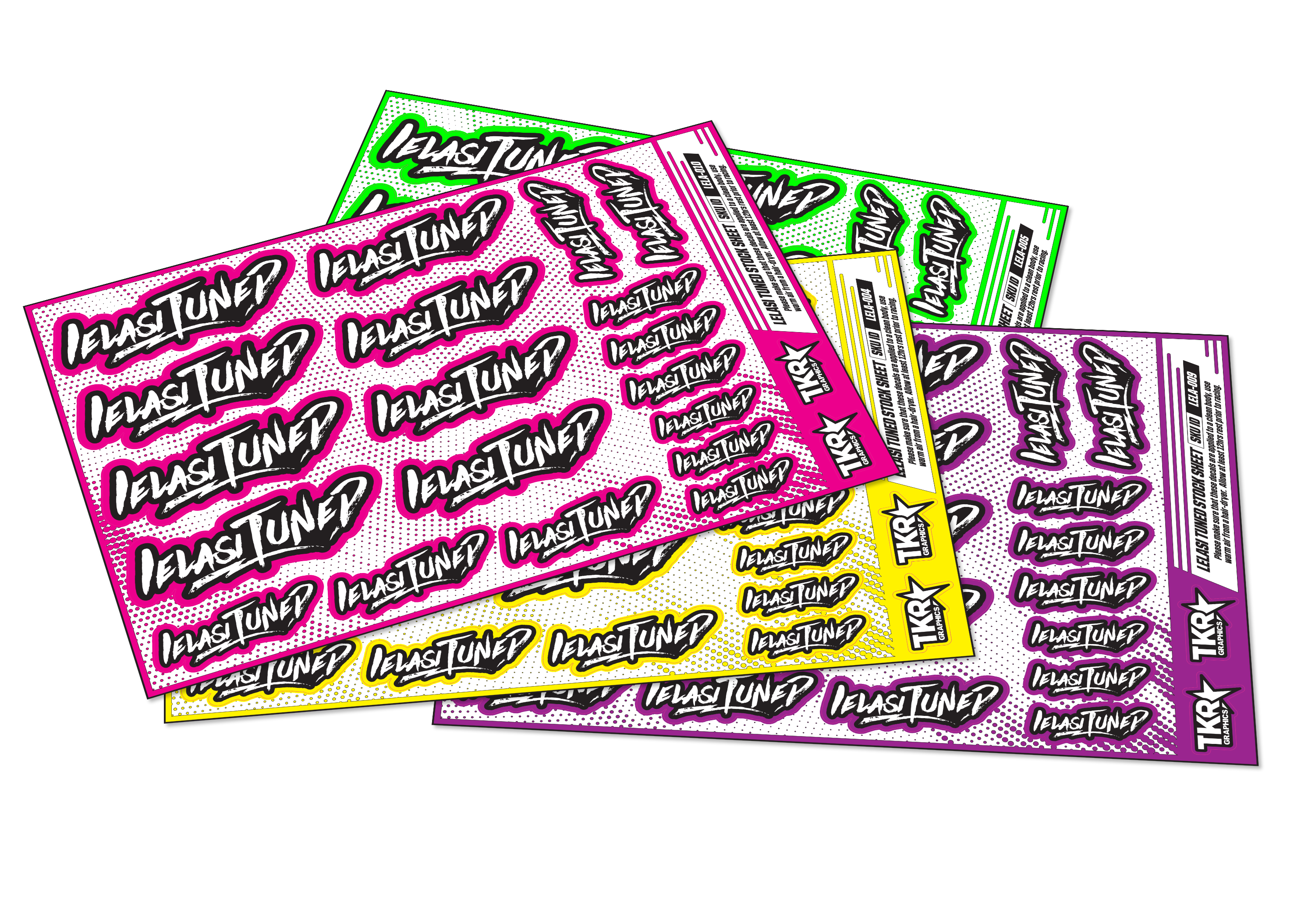 LELASI TUNED A5 STOCK SHEET