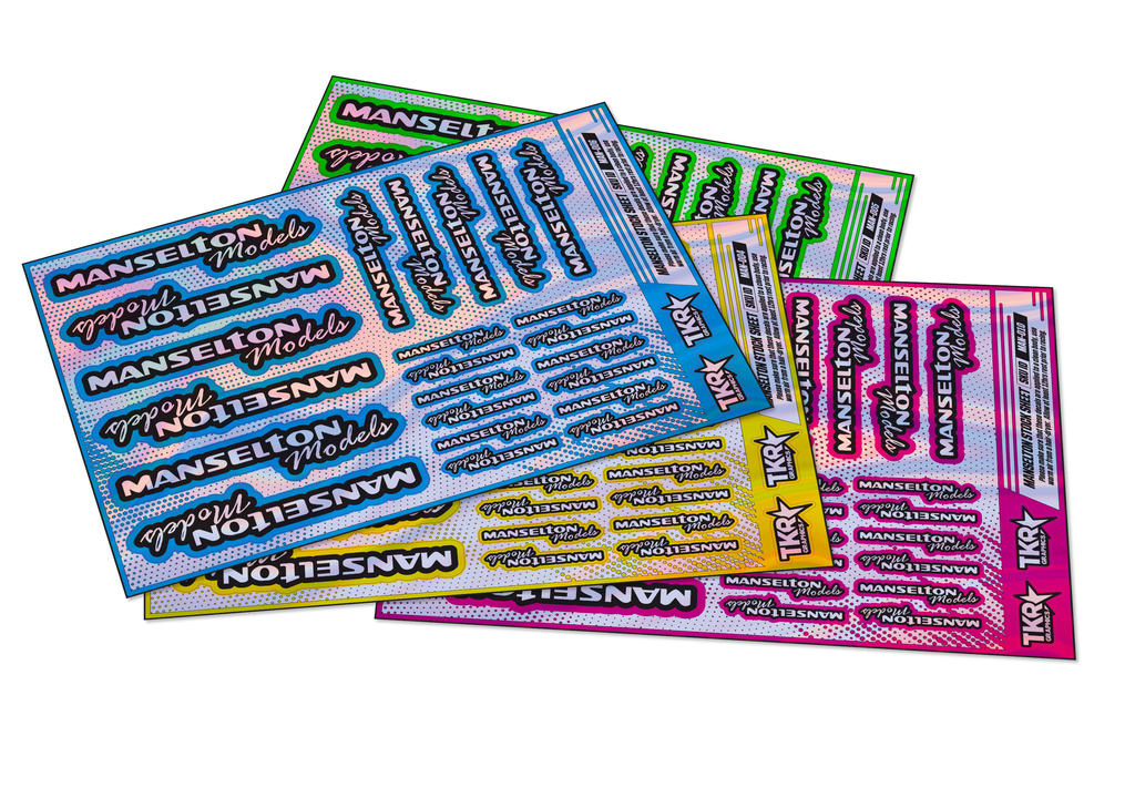 HOLOGRAPHIC MANSELTON MODELS A5 STOCK SHEET