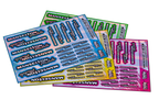HOLOGRAPHIC MANSELTON MODELS A5 STOCK SHEET