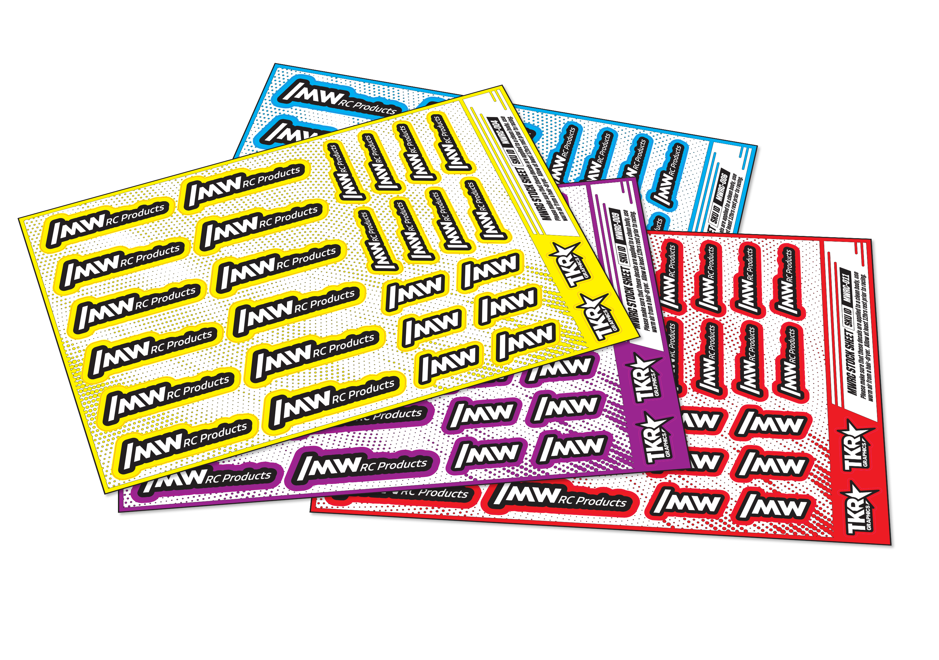 MWRC PRODUCTS A5 STOCK SHEET