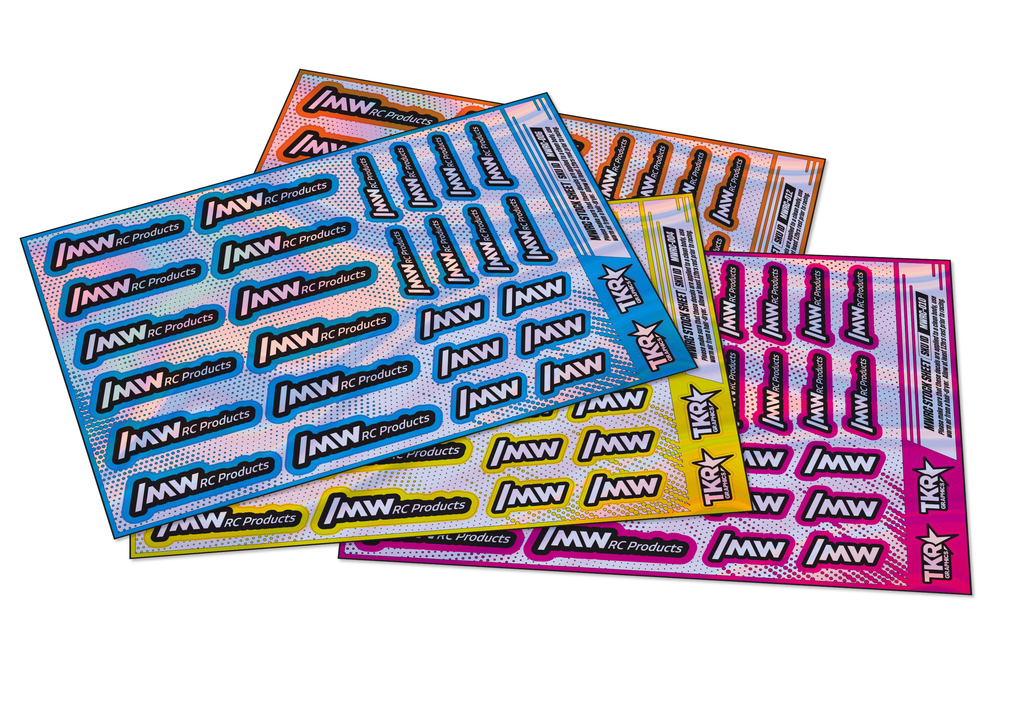 HOLOGRAPHIC MWRC PRODUCTS A5 STOCK SHEET
