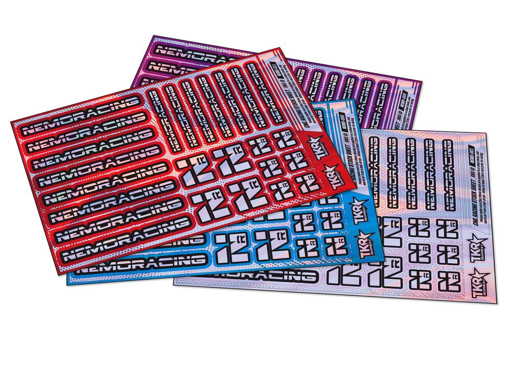 HOLOGRAPHIC NEMO RACING A5 STOCK SHEET