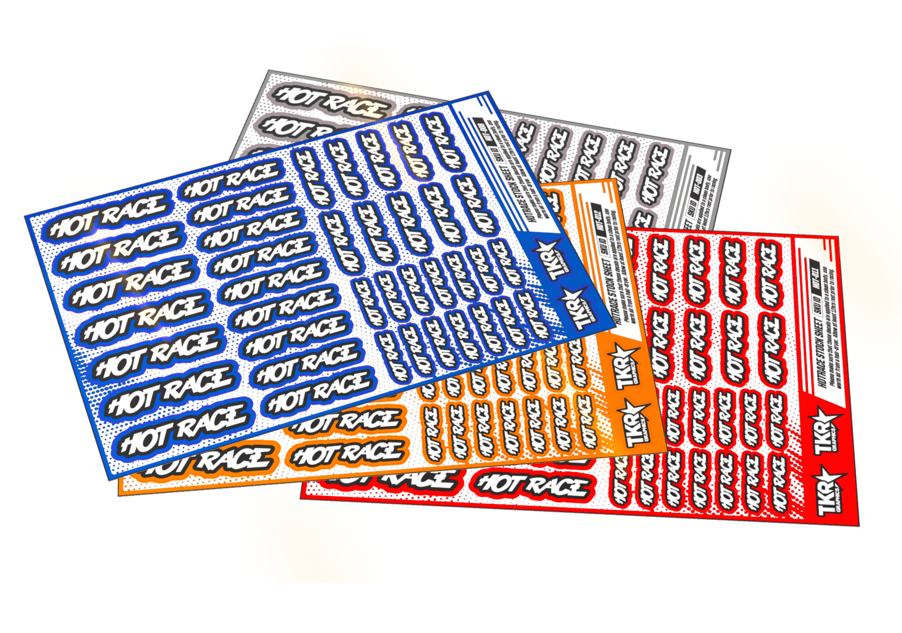 HOTRACE A5 STOCK SHEET