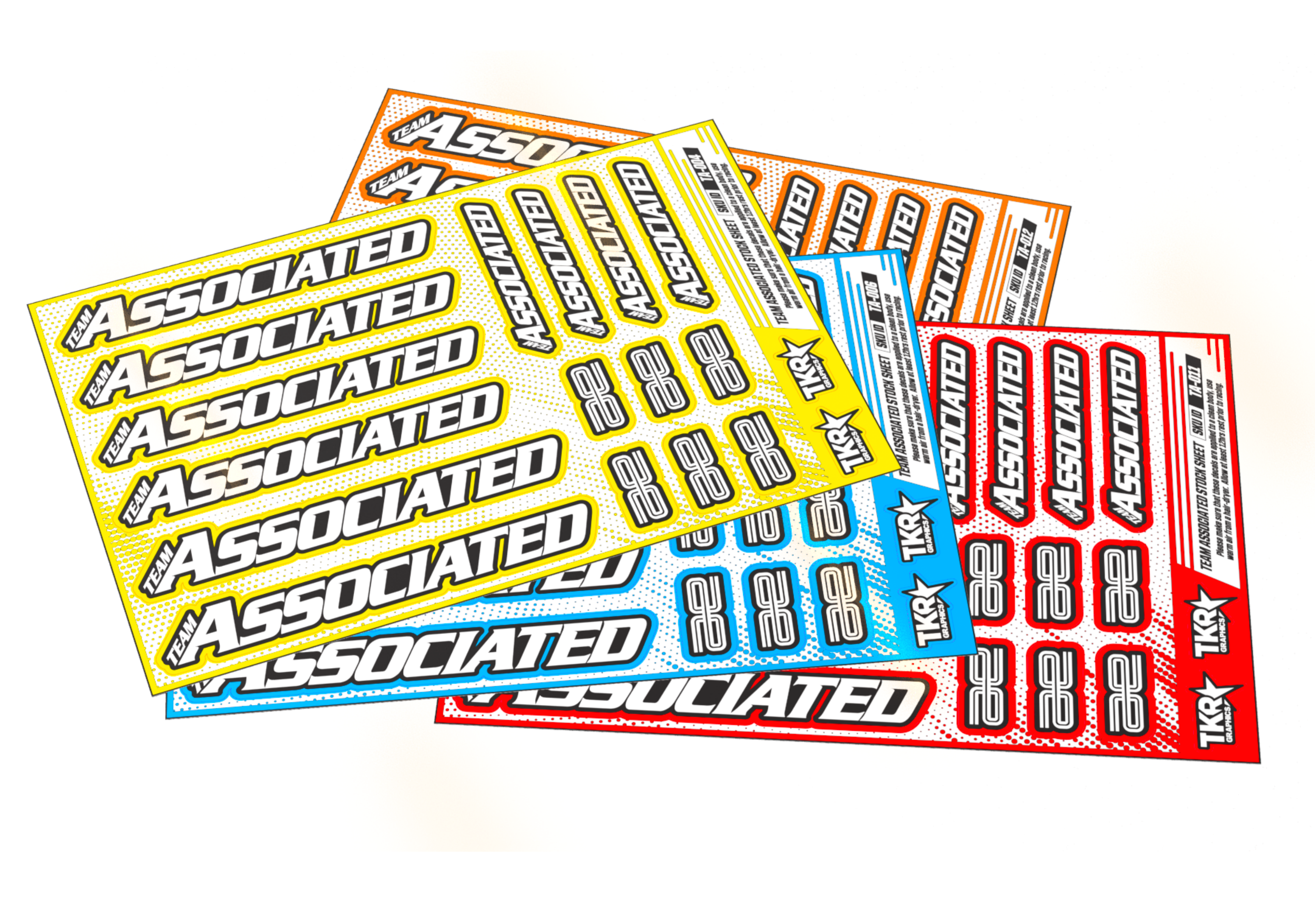 TEAM ASSOCIATED A5 STOCK SHEET
