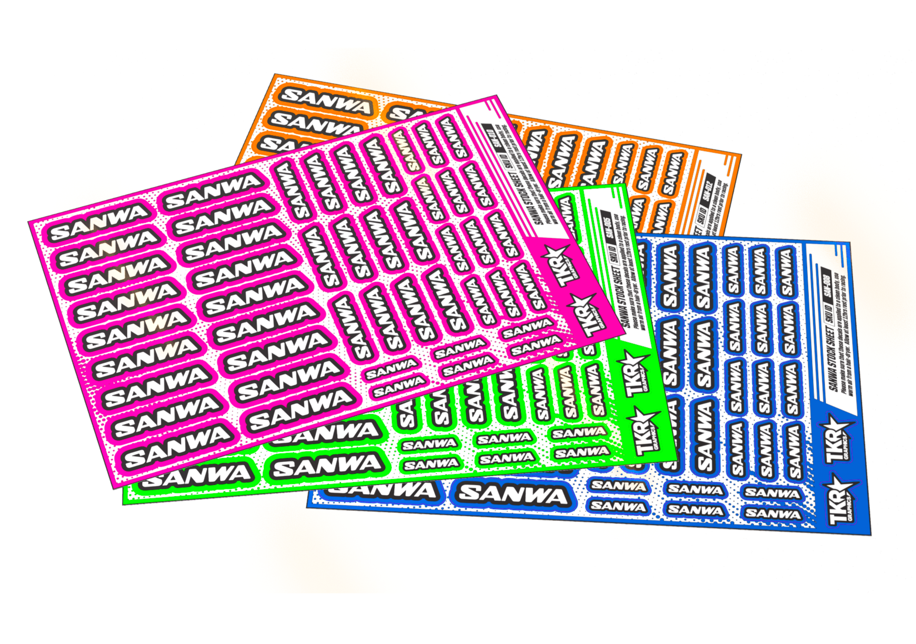 SANWA A5 STOCK SHEET