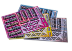HOLOGRAPHIC NOVA ENGINES A5 STOCK SHEET