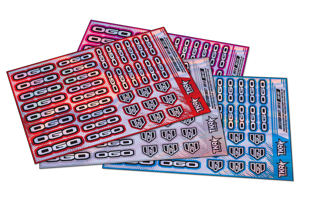 HOLOGRAPHIC OGO A5 STOCK SHEET