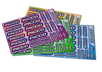 HOLOGRAPHIC PICCO A5 STOCK SHEET