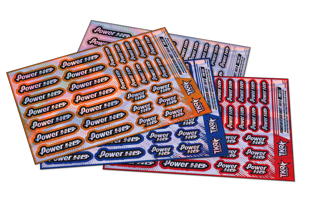 HOLOGRAPHIC POWER HD A5 STOCK SHEET