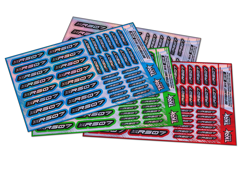 HOLOGRAPHIC RS07 A5 STOCK SHEET