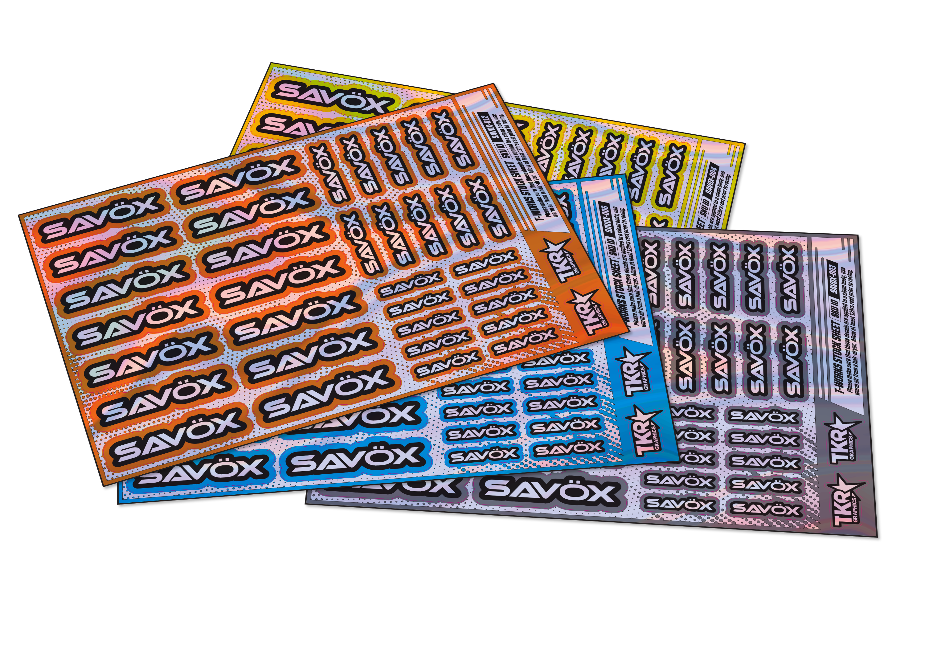 HOLOGRAPHIC SAVOX A5 STOCK SHEET