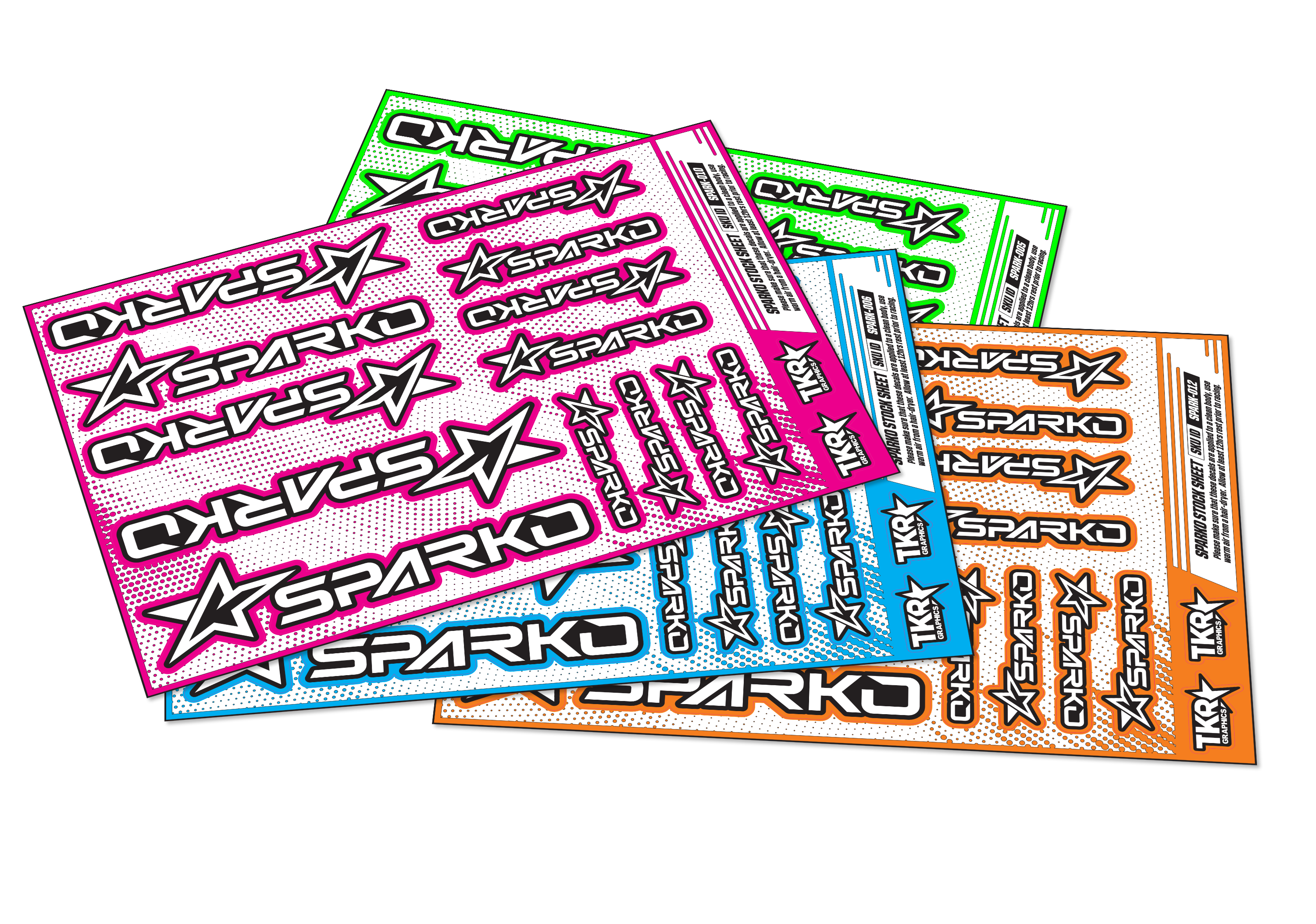 SPARKO A5 STOCK SHEET