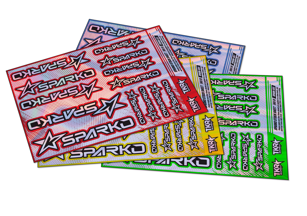 HOLOGRAPHIC SPARKO A5 STOCK SHEET