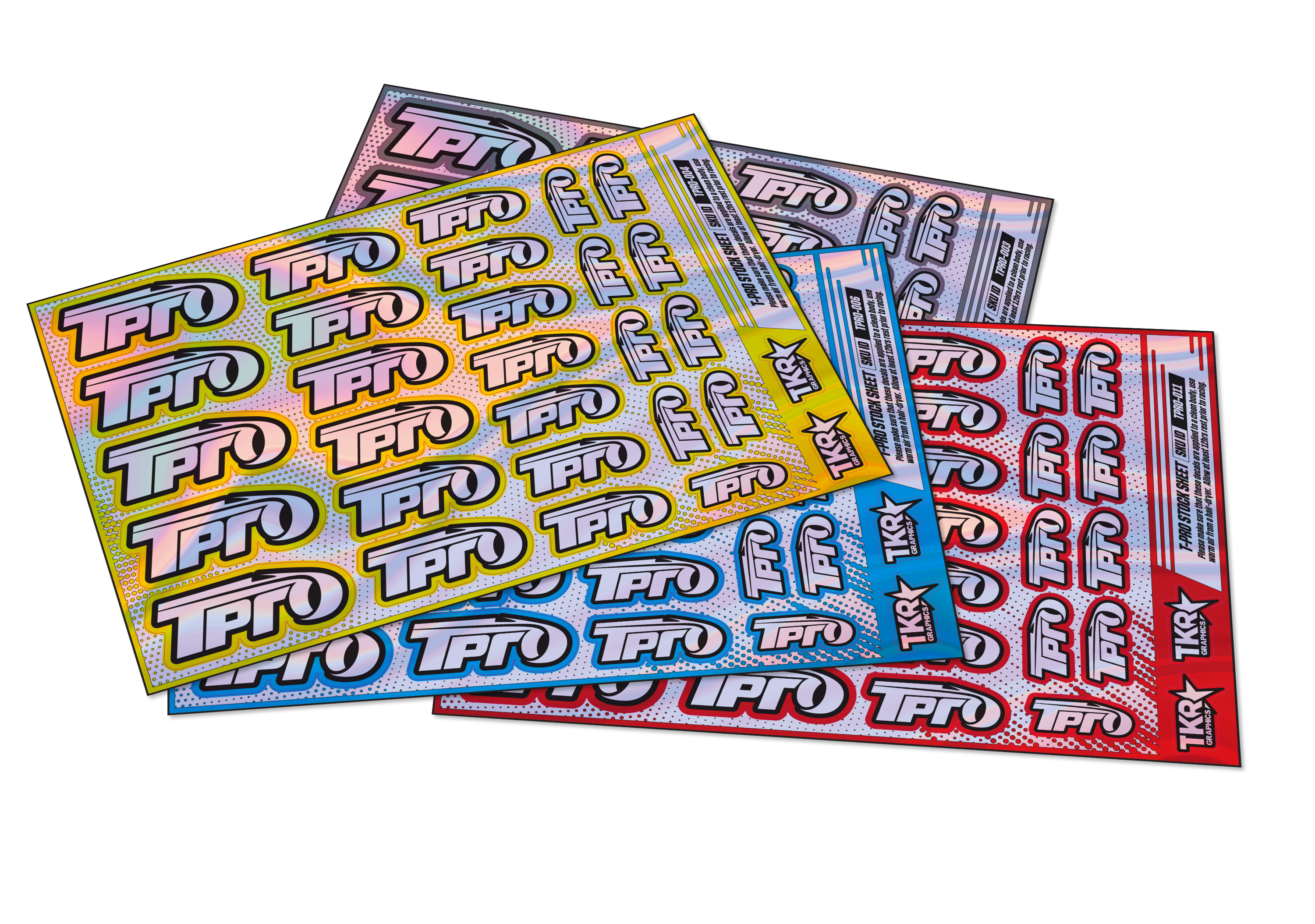 HOLOGRAPHIC T-PRO A5 STOCK SHEET