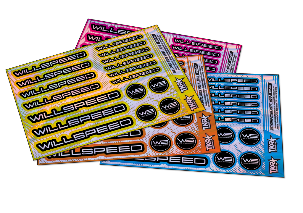 HOLOGRAPHIC WILLSPEED A5 STOCK SHEET