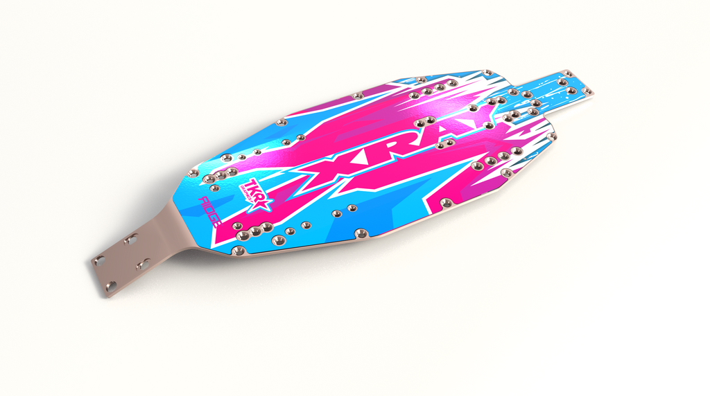 TEAM XRAY XB2C 2026 (321124) CHASSIS PROTECTOR SKIN