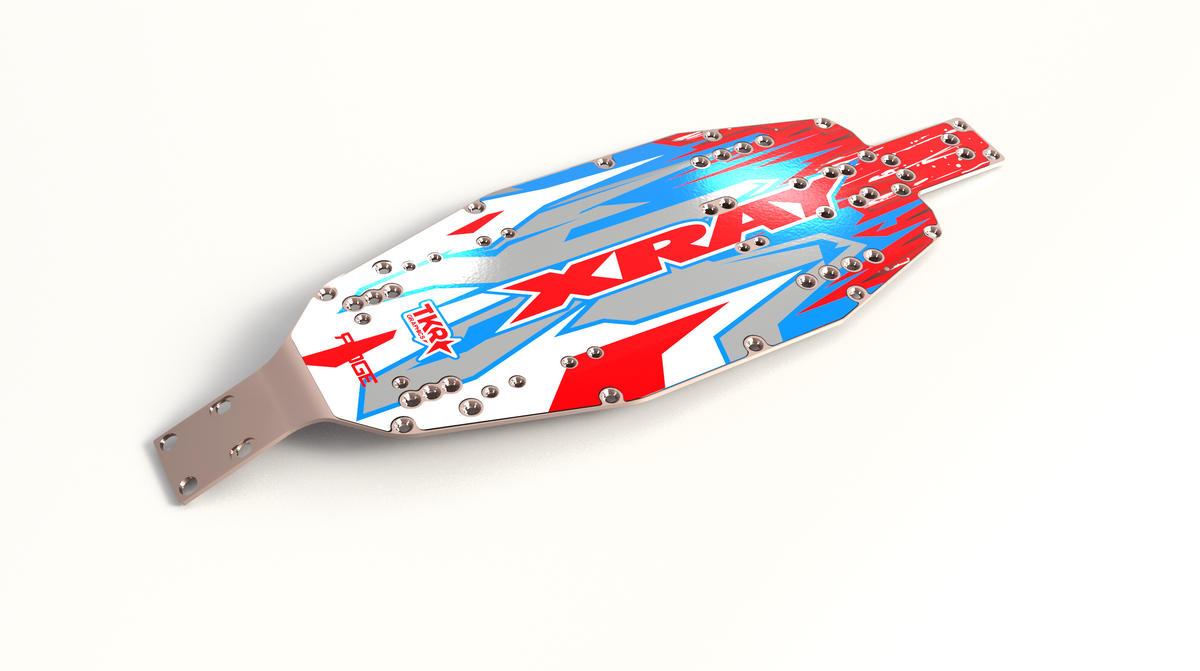 TEAM XRAY XB2C 2026 (321124) CHASSIS PROTECTOR SKIN
