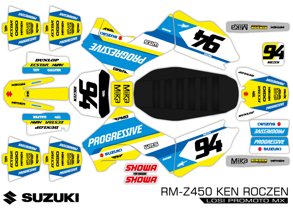 LOSI PROMOTO MX SUZUKI RM-Z450