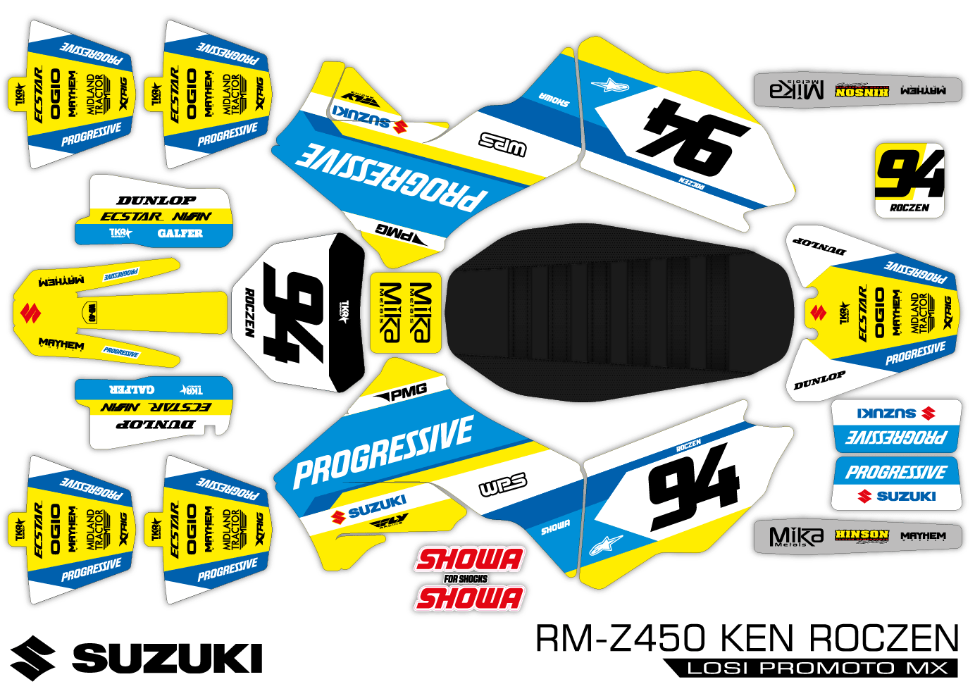 LOSI PROMOTO MX SUZUKI RM-Z450