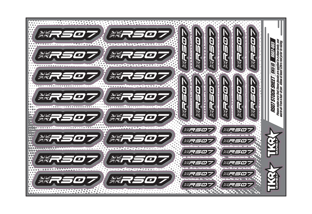 RS07 A5 STOCK SHEET