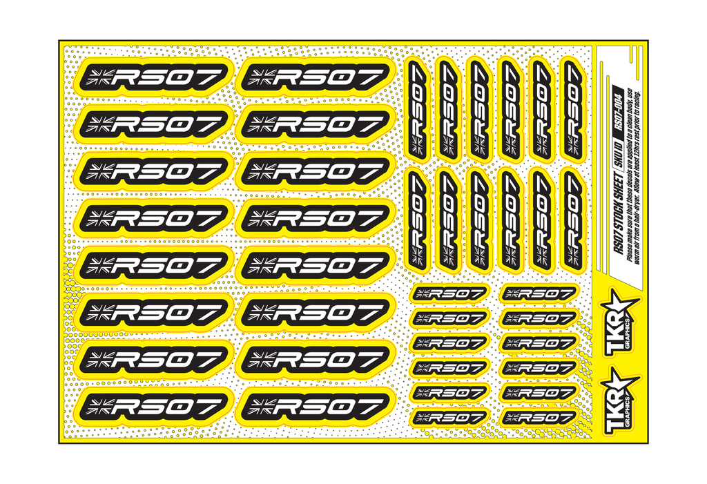 RS07 A5 STOCK SHEET