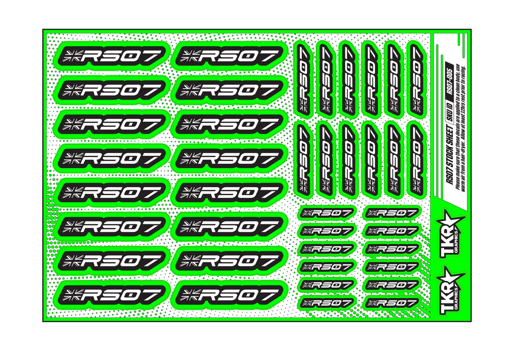 RS07 A5 STOCK SHEET