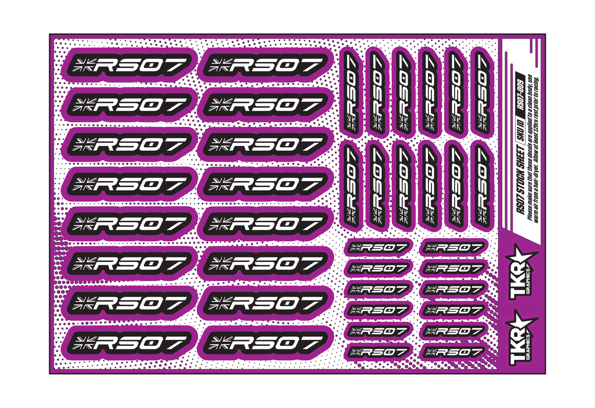 RS07 A5 STOCK SHEET